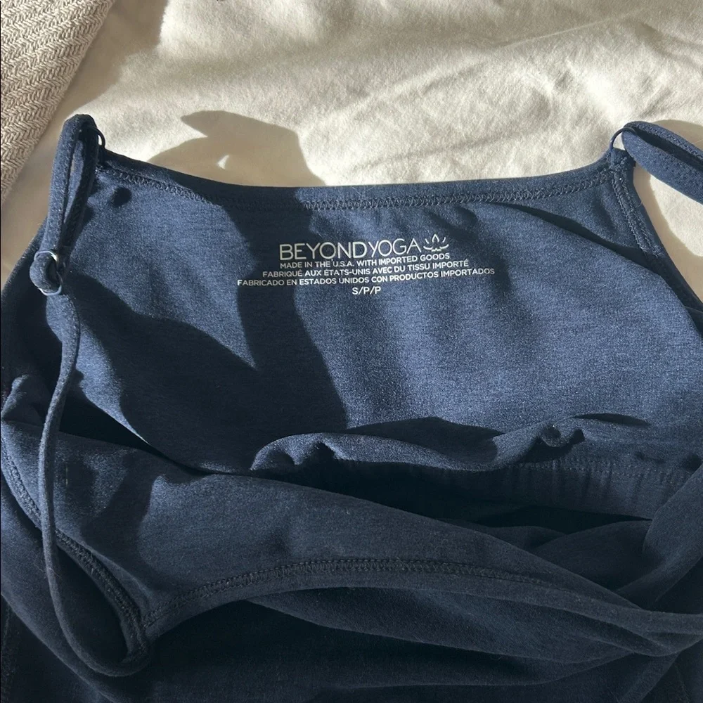 Beyond Yoga Navy Biker Jumpsuit - Picture 4 of 4